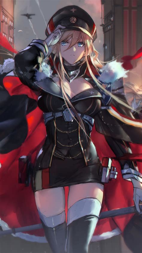 Bismarck is the leader of The Ironblood and is a Bismarck-Class Ship that serves as an antagonist within Scherzo of Iron and Blood storyline. . Azur lane bismarck